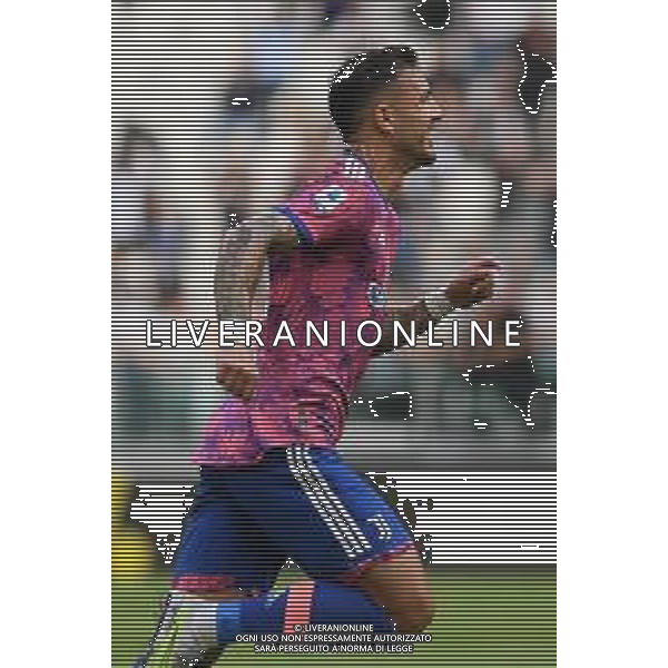 Torino 03.05.2023 Allianz Stadium Juventus vs Lecce Campionato Calcio Serie A TIM 2022/2023 33a giornata Nella foto: esultanza leandro paredes dopo il gol ©Viganti / AGENZIA ALDO LIVERANI SAS