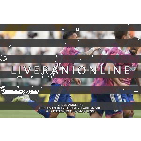 Torino 03.05.2023 Allianz Stadium Juventus vs Lecce Campionato Calcio Serie A TIM 2022/2023 33a giornata Nella foto: esultanza leandro paredes dopo il gol ©Viganti / AGENZIA ALDO LIVERANI SAS