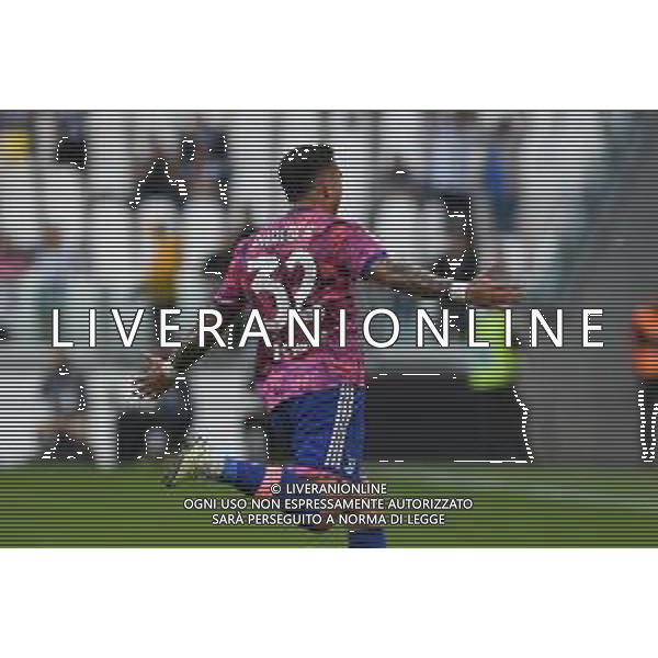 Torino 03.05.2023 Allianz Stadium Juventus vs Lecce Campionato Calcio Serie A TIM 2022/2023 33a giornata Nella foto: esultanza leandro paredes dopo il gol ©Viganti / AGENZIA ALDO LIVERANI SAS