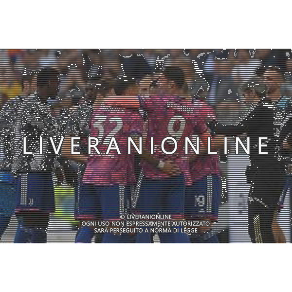 Torino 03.05.2023 Allianz Stadium Juventus vs Lecce Campionato Calcio Serie A TIM 2022/2023 33a giornata Nella foto: esultanza juventus dopo il gol di leandro paredes ©Viganti / AGENZIA ALDO LIVERANI SAS