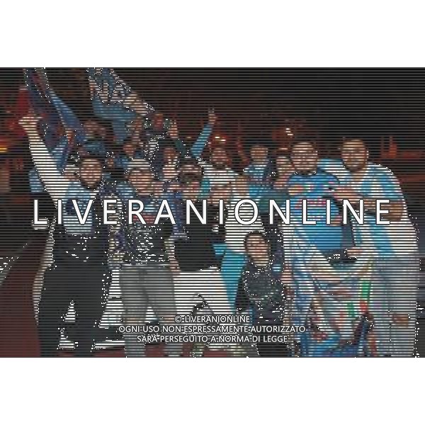 IMOLA 04 05 2023 NAPOLI CAMPIONI D\'ITALIA NELLA FOTO FESTEGGIAMENTI A IMOLA ALLA ROTONDA DI VIALE DANTE ©SANNA / AGENZIA ALDO LIVERANI SAS