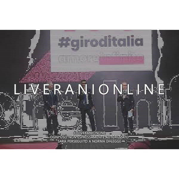 04-05-2023 Presentazione Squadre Giro D\'italia 2023; Bertolotti, Stefano; Mei, Paolo; Mccrossan, Anthony; Pescara; ©SIROTTI / AGENZIA ALDO LIVERANI SAS