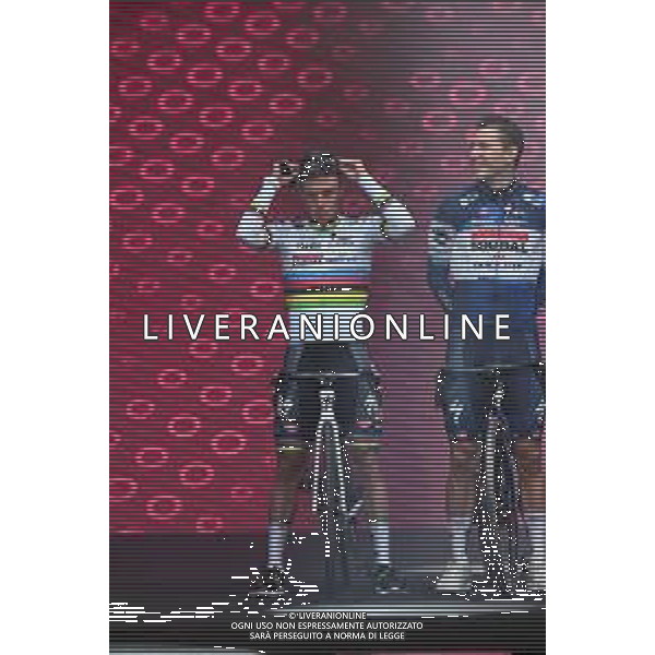 04-05-2023 Presentazione Squadre Giro D\'italia 2023; 2023, Soudal - Quickstep; Evenepoel, Remco; Pescara; ©SIROTTI / AGENZIA ALDO LIVERANI SAS
