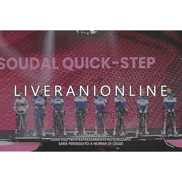 04-05-2023 Presentazione Squadre Giro D\'italia 2023; 2023, Soudal - Quickstep; Evenepoel, Remco; Pescara; ©SIROTTI / AGENZIA ALDO LIVERANI SAS