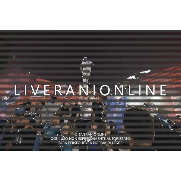04-05-2023 Napoli-Festeggiamenti dei tifosi per la vittoria dello scudetto Foto Mosca, Ag.Liverani