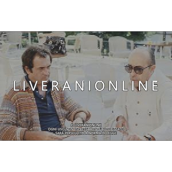 RETROSPETTIVA BERNARDO BERTOLUCCI REGISTA NELLA FOTO A VENEZIA NEL 1979 CON LELLO BERSANI AG ALDO LIVERANI SAS