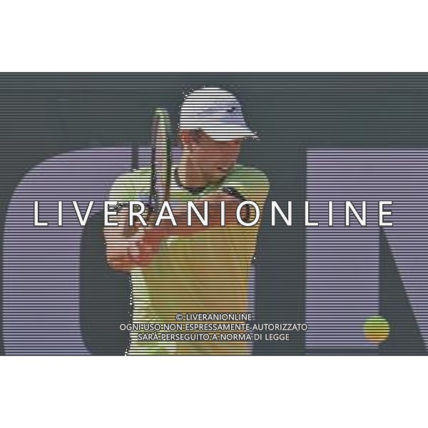 6-5-2023. Semifinali del singolo, torneo internazionale di tennis Sardegna Open Challenger 173, presso Tennis club Monte Urpinu, Cagliari. Garadel singolo tra Daniel Elahi Galan (Colombia) contro Ugo Humbert (Francia). Foto Salvatore Moi/Aldo Liverani s.a.s. Nella foto: Elahi Galan (Colombia)