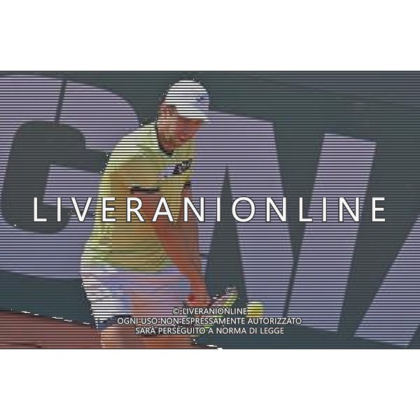 6-5-2023. Semifinali del singolo, torneo internazionale di tennis Sardegna Open Challenger 173, presso Tennis club Monte Urpinu, Cagliari. Garadel singolo tra Daniel Elahi Galan (Colombia) contro Ugo Humbert (Francia). Foto Salvatore Moi/Aldo Liverani s.a.s. Nella foto: Elahi Galan (Colombia)