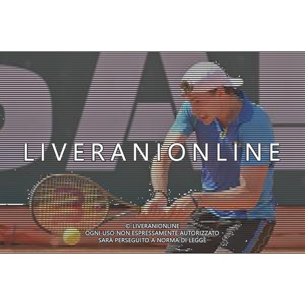 6-5-2023. Semifinali del singolo, torneo internazionale di tennis Sardegna Open Challenger 173, presso Tennis club Monte Urpinu, Cagliari. Garadel singolo tra Daniel Elahi Galan (Colombia) contro Ugo Humbert (Francia). Foto Salvatore Moi/Aldo Liverani s.a.s. Nella foto: Ugo Humbert (Francia)