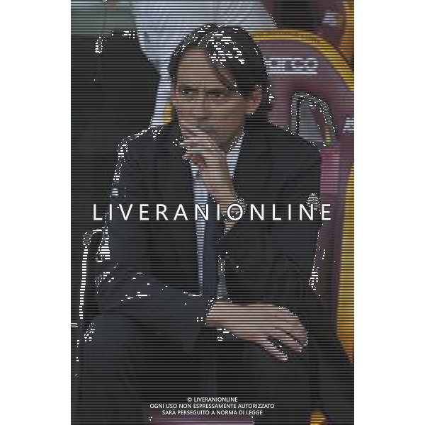 Roma vs Inter Campionato Serie A TIM - 34 Giornata - Stadio Olimpico - Roma 06-05-2023 nella foto Simone Inzaghi in panchina ©Federico Gaetano / AGENZIA ALDO LIVERANI SAS