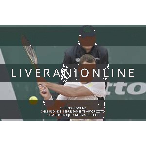 6-5-2023. Semifinali del singolo, torneo internazionale di tennis Sardegna Open Challenger 173, presso Tennis club Monte Urpinu, Cagliari. Laslo Djere (Serbia) contro Ben Shelton (USA). Foto Salvatore Moi/Aldo Liverani s.a.s. Nella foto: Laslo Djere (Serbia)