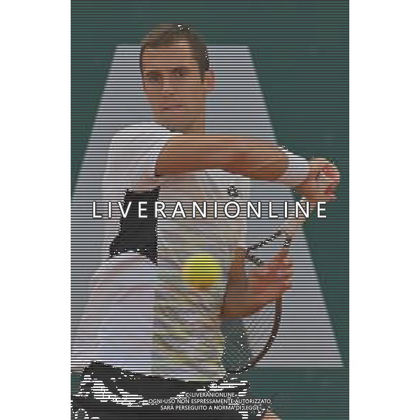 6-5-2023. Semifinali del singolo, torneo internazionale di tennis Sardegna Open Challenger 173, presso Tennis club Monte Urpinu, Cagliari. Laslo Djere (Serbia) contro Ben Shelton (USA). Foto Salvatore Moi/Aldo Liverani s.a.s. Nella foto: Laslo Djere (Serbia)
