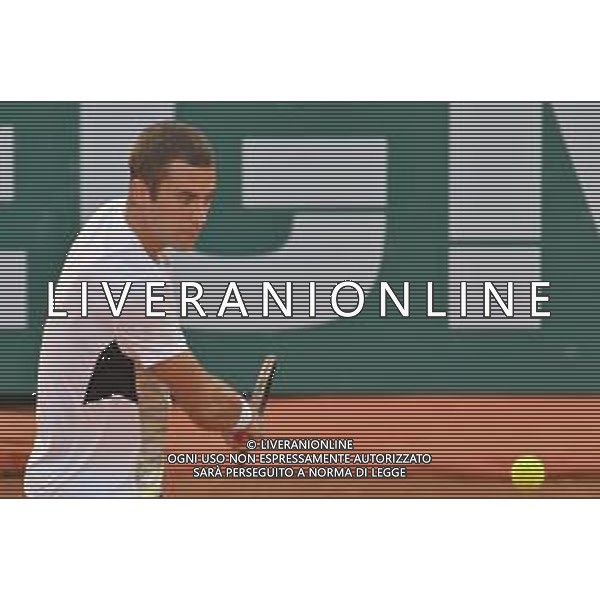 6-5-2023. Semifinali del singolo, torneo internazionale di tennis Sardegna Open Challenger 173, presso Tennis club Monte Urpinu, Cagliari. Laslo Djere (Serbia) contro Ben Shelton (USA). Foto Salvatore Moi/Aldo Liverani s.a.s. Nella foto: Laslo Djere (Serbia)