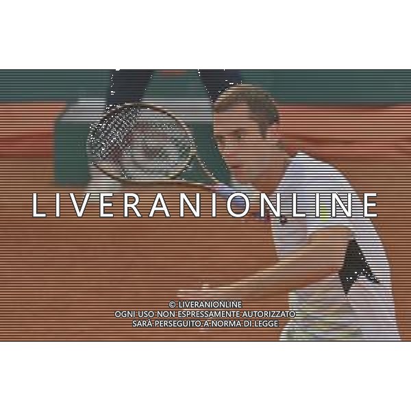 6-5-2023. Semifinali del singolo, torneo internazionale di tennis Sardegna Open Challenger 173, presso Tennis club Monte Urpinu, Cagliari. Laslo Djere (Serbia) contro Ben Shelton (USA). Foto Salvatore Moi/Aldo Liverani s.a.s. Nella foto: Laslo Djere (Serbia)
