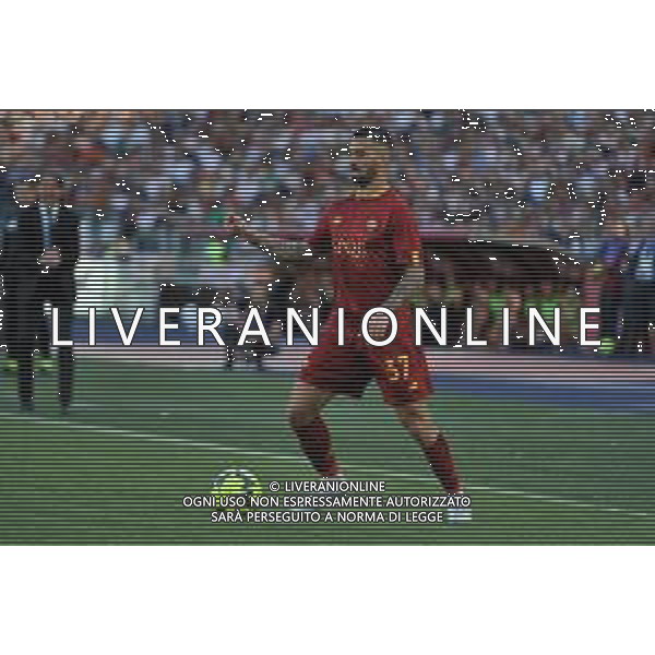 Roma vs Inter Campionato Serie A TIM - 34 Giornata - Stadio Olimpico - Roma 06-05-2023 nella foto Leonardo Spinazzola FOTO ANDREA ROSITO-AG ALDO LIVERANI SAS