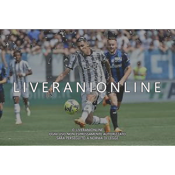 Angel Fabian Di Maria (Juventus) Atalanta vs Juventus Bergamo 24-04-2023 Gewiss Stadium - Stadio Atleti Azzurri d\'Italia Campionato Serie A TIM - 34a giornata foto Roberto Garavaglia/ag. Aldo Liverani sas / AGENZIA ALDO LIVERANI SAS