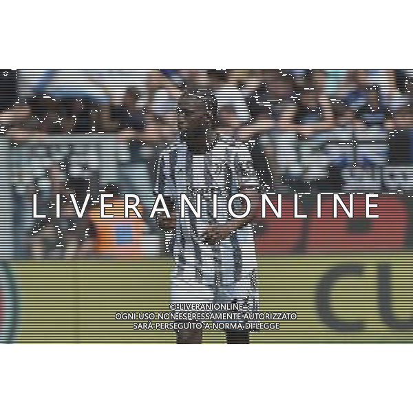 Samuel Iling-Junior (Juventus) esulta dopo il gol dell\'1 a 0 Atalanta vs Juventus Bergamo 24-04-2023 Gewiss Stadium - Stadio Atleti Azzurri d\'Italia Campionato Serie A TIM - 34a giornata foto Roberto Garavaglia/ag. Aldo Liverani sas / AGENZIA ALDO LIVERANI SAS