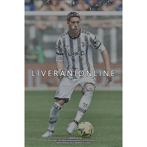 Dusan Vlahovic (Juventus) Atalanta vs Juventus Bergamo 24-04-2023 Gewiss Stadium - Stadio Atleti Azzurri d\'Italia Campionato Serie A TIM - 34a giornata foto Roberto Garavaglia/ag. Aldo Liverani sas / AGENZIA ALDO LIVERANI SAS