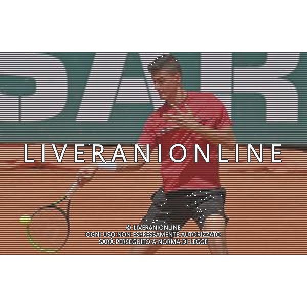 07-05-2023 Finale del doppio, torneo internazionale di tennis Sardegna Open Challenger 173, presso Tennis club Monte Urpinu, Cagliari. In gara Maximo Gonzalez (Argentina) e Andres Molteni (Argentina) contro Alexander Erler (Austria) e Lucas Miedler (Austria). Foto Salvatore Moi/Aldo Liverani s.a.s. Nella foto: Alexander Erler (Austria)