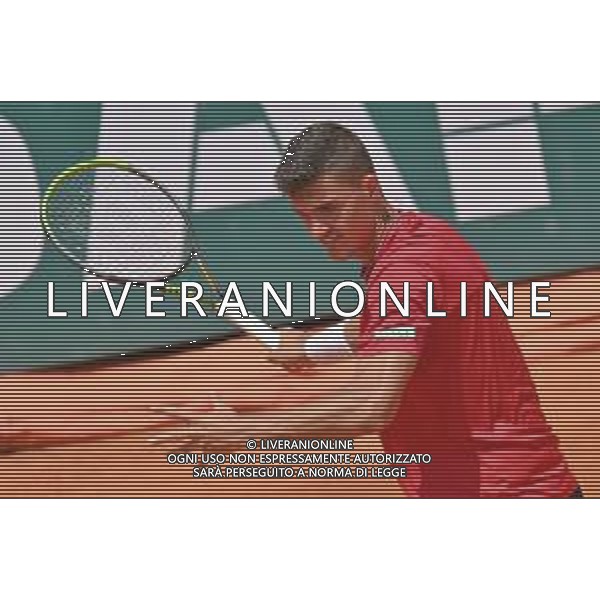 07-05-2023 Finale del doppio, torneo internazionale di tennis Sardegna Open Challenger 173, presso Tennis club Monte Urpinu, Cagliari. In gara Maximo Gonzalez (Argentina) e Andres Molteni (Argentina) contro Alexander Erler (Austria) e Lucas Miedler (Austria). Foto Salvatore Moi/Aldo Liverani s.a.s. Nella foto: Alexander Erler (Austria)