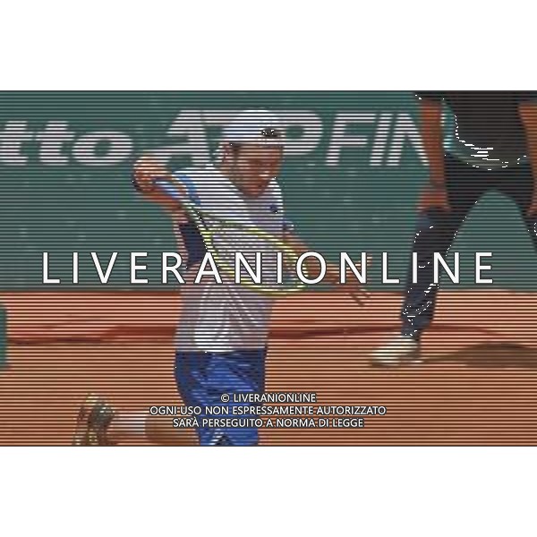 07-05-2023 Finale del doppio, torneo internazionale di tennis Sardegna Open Challenger 173, presso Tennis club Monte Urpinu, Cagliari. In gara Maximo Gonzalez (Argentina) e Andres Molteni (Argentina) contro Alexander Erler (Austria) e Lucas Miedler (Austria). Foto Salvatore Moi/Aldo Liverani s.a.s. Nella foto: Lucas Miedler (Austria)