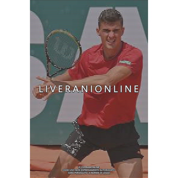 07-05-2023 Finale del doppio, torneo internazionale di tennis Sardegna Open Challenger 173, presso Tennis club Monte Urpinu, Cagliari. In gara Maximo Gonzalez (Argentina) e Andres Molteni (Argentina) contro Alexander Erler (Austria) e Lucas Miedler (Austria). Foto Salvatore Moi/Aldo Liverani s.a.s. Nella foto: Alexander Erler (Austria)
