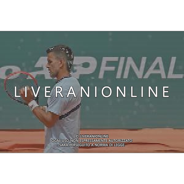07-05-2023 Finale del doppio, torneo internazionale di tennis Sardegna Open Challenger 173, presso Tennis club Monte Urpinu, Cagliari. In gara Maximo Gonzalez (Argentina) e Andres Molteni (Argentina) contro Alexander Erler (Austria) e Lucas Miedler (Austria). Foto Salvatore Moi/Aldo Liverani s.a.s. Nella foto: Andres Molteni (Argentina)