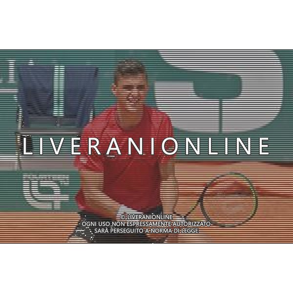 07-05-2023 Finale del doppio, torneo internazionale di tennis Sardegna Open Challenger 173, presso Tennis club Monte Urpinu, Cagliari. In gara Maximo Gonzalez (Argentina) e Andres Molteni (Argentina) contro Alexander Erler (Austria) e Lucas Miedler (Austria). Foto Salvatore Moi/Aldo Liverani s.a.s. Nella foto: Alexander Erler (Austria)