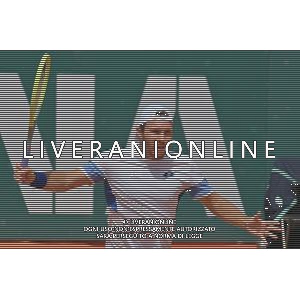 07-05-2023 Finale del doppio, torneo internazionale di tennis Sardegna Open Challenger 173, presso Tennis club Monte Urpinu, Cagliari. In gara Maximo Gonzalez (Argentina) e Andres Molteni (Argentina) contro Alexander Erler (Austria) e Lucas Miedler (Austria). Foto Salvatore Moi/Aldo Liverani s.a.s. Nella foto: Lucas Miedler (Austria)