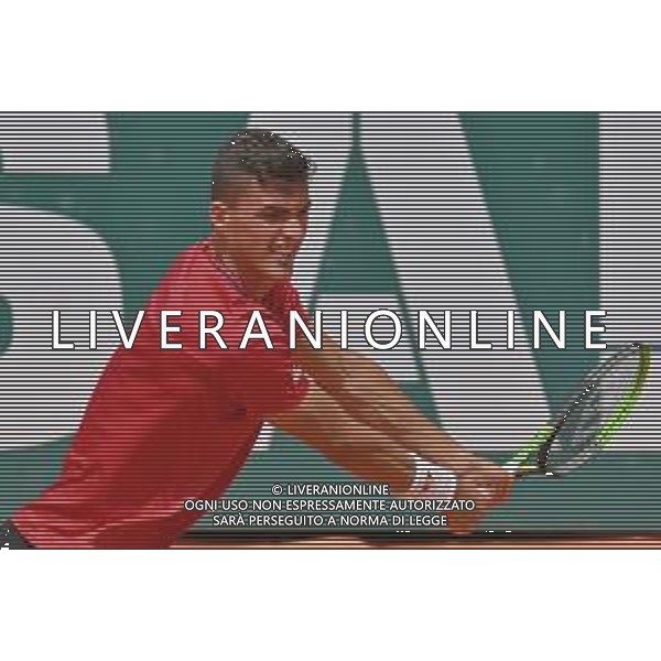 07-05-2023 Finale del doppio, torneo internazionale di tennis Sardegna Open Challenger 173, presso Tennis club Monte Urpinu, Cagliari. In gara Maximo Gonzalez (Argentina) e Andres Molteni (Argentina) contro Alexander Erler (Austria) e Lucas Miedler (Austria). Foto Salvatore Moi/Aldo Liverani s.a.s. Nella foto: Alexander Erler (Austria)