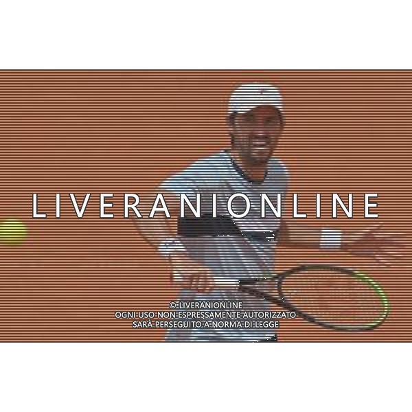 07-05-2023 Finale del doppio, torneo internazionale di tennis Sardegna Open Challenger 173, presso Tennis club Monte Urpinu, Cagliari. In gara Maximo Gonzalez (Argentina) e Andres Molteni (Argentina) contro Alexander Erler (Austria) e Lucas Miedler (Austria). Foto Salvatore Moi/Aldo Liverani s.a.s. Nella foto: Andres Molteni (Argentina)