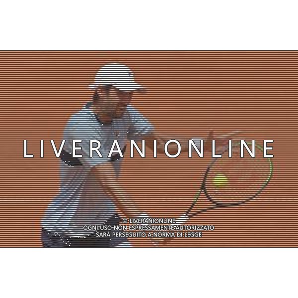 07-05-2023 Finale del doppio, torneo internazionale di tennis Sardegna Open Challenger 173, presso Tennis club Monte Urpinu, Cagliari. In gara Maximo Gonzalez (Argentina) e Andres Molteni (Argentina) contro Alexander Erler (Austria) e Lucas Miedler (Austria). Foto Salvatore Moi/Aldo Liverani s.a.s. Nella foto: Andres Molteni (Argentina)