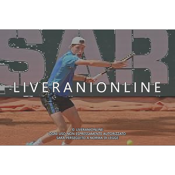 07-05-2023 torneo internazionale di tennis Sardegna Open Challenger 173, presso Tennis club Monte Urpinu, Cagliari. In gara Ugo Humbert (Francia) contro Laslo Djere (Serbia). Salvatore Moi/Aldo Liverani s.a.s. Nella foto: Laslo Djere (Serbia)