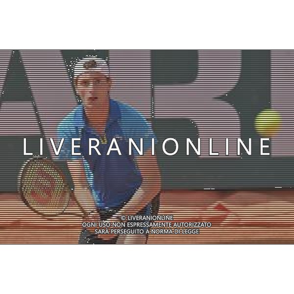 07-05-2023 torneo internazionale di tennis Sardegna Open Challenger 173, presso Tennis club Monte Urpinu, Cagliari. In gara Ugo Humbert (Francia) contro Laslo Djere (Serbia). Salvatore Moi/Aldo Liverani s.a.s. Nella foto: Laslo Djere (Serbia)