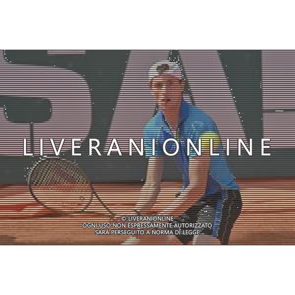 07-05-2023 torneo internazionale di tennis Sardegna Open Challenger 173, presso Tennis club Monte Urpinu, Cagliari. In gara Ugo Humbert (Francia) contro Laslo Djere (Serbia). Salvatore Moi/Aldo Liverani s.a.s. Nella foto: Laslo Djere (Serbia)