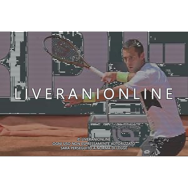 07-05-2023 torneo internazionale di tennis Sardegna Open Challenger 173, presso Tennis club Monte Urpinu, Cagliari. In gara Ugo Humbert (Francia) contro Laslo Djere (Serbia). Salvatore Moi/Aldo Liverani s.a.s. Nella foto: Ugo Humbert (Francia)