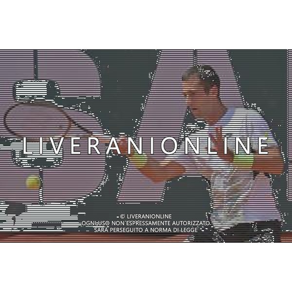 07-05-2023 torneo internazionale di tennis Sardegna Open Challenger 173, presso Tennis club Monte Urpinu, Cagliari. In gara Ugo Humbert (Francia) contro Laslo Djere (Serbia). Salvatore Moi/Aldo Liverani s.a.s. Nella foto: Ugo Humbert (Francia)