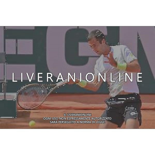 07-05-2023 torneo internazionale di tennis Sardegna Open Challenger 173, presso Tennis club Monte Urpinu, Cagliari. In gara Ugo Humbert (Francia) contro Laslo Djere (Serbia). Salvatore Moi/Aldo Liverani s.a.s. Nella foto: Ugo Humbert (Francia)