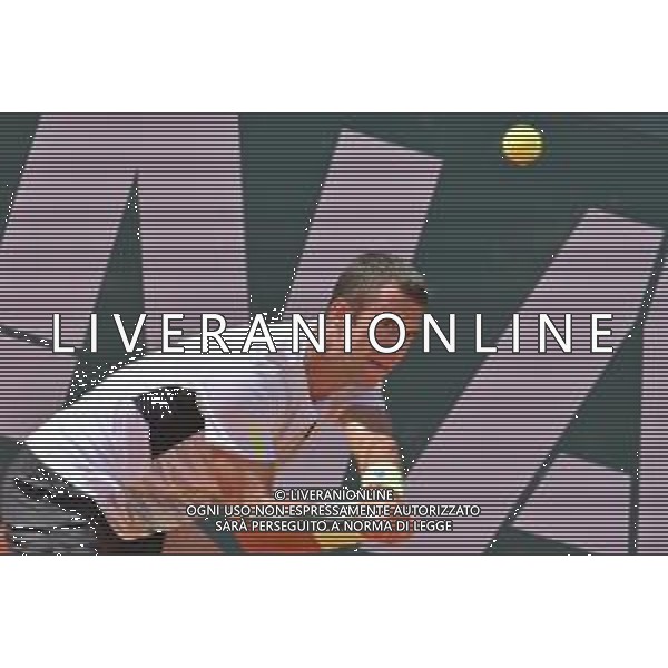 07-05-2023 torneo internazionale di tennis Sardegna Open Challenger 173, presso Tennis club Monte Urpinu, Cagliari. In gara Ugo Humbert (Francia) contro Laslo Djere (Serbia). Salvatore Moi/Aldo Liverani s.a.s. Nella foto: Ugo Humbert (Francia)