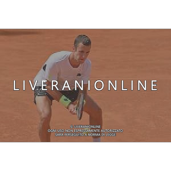 07-05-2023 torneo internazionale di tennis Sardegna Open Challenger 173, presso Tennis club Monte Urpinu, Cagliari. In gara Ugo Humbert (Francia) contro Laslo Djere (Serbia). Salvatore Moi/Aldo Liverani s.a.s. Nella foto: Ugo Humbert (Francia)