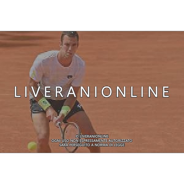 07-05-2023 torneo internazionale di tennis Sardegna Open Challenger 173, presso Tennis club Monte Urpinu, Cagliari. In gara Ugo Humbert (Francia) contro Laslo Djere (Serbia). Salvatore Moi/Aldo Liverani s.a.s. Nella foto: Ugo Humbert (Francia)