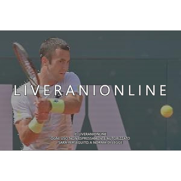 07-05-2023 torneo internazionale di tennis Sardegna Open Challenger 173, presso Tennis club Monte Urpinu, Cagliari. In gara Ugo Humbert (Francia) contro Laslo Djere (Serbia). Salvatore Moi/Aldo Liverani s.a.s. Nella foto: Ugo Humbert (Francia)