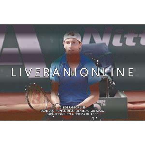 07-05-2023 torneo internazionale di tennis Sardegna Open Challenger 173, presso Tennis club Monte Urpinu, Cagliari. In gara Ugo Humbert (Francia) contro Laslo Djere (Serbia). Salvatore Moi/Aldo Liverani s.a.s. Nella foto: Laslo Djere (Serbia)