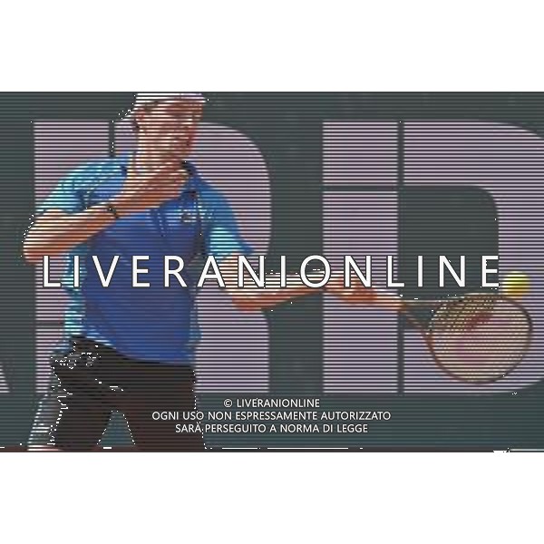 07-05-2023 torneo internazionale di tennis Sardegna Open Challenger 173, presso Tennis club Monte Urpinu, Cagliari. In gara Ugo Humbert (Francia) contro Laslo Djere (Serbia). Salvatore Moi/Aldo Liverani s.a.s. Nella foto: Laslo Djere (Serbia)