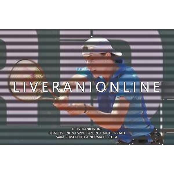 07-05-2023 torneo internazionale di tennis Sardegna Open Challenger 173, presso Tennis club Monte Urpinu, Cagliari. In gara Ugo Humbert (Francia) contro Laslo Djere (Serbia). Salvatore Moi/Aldo Liverani s.a.s. Nella foto: Laslo Djere (Serbia)