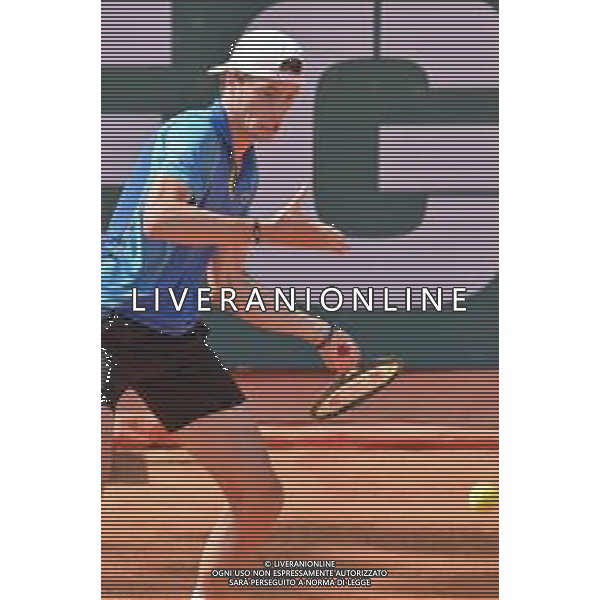 07-05-2023 torneo internazionale di tennis Sardegna Open Challenger 173, presso Tennis club Monte Urpinu, Cagliari. In gara Ugo Humbert (Francia) contro Laslo Djere (Serbia). Salvatore Moi/Aldo Liverani s.a.s. Nella foto: Laslo Djere (Serbia)