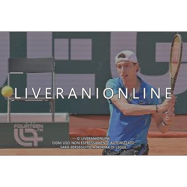 07-05-2023 torneo internazionale di tennis Sardegna Open Challenger 173, presso Tennis club Monte Urpinu, Cagliari. In gara Ugo Humbert (Francia) contro Laslo Djere (Serbia). Salvatore Moi/Aldo Liverani s.a.s. Nella foto: Laslo Djere (Serbia)