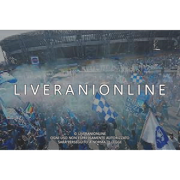 Napoli vs Fiorentina 34a giornata Campionato Calcio Serie A TIM 07.05.2023 Nella foto i Festeggiamenti dei tifosi prima di entrare allo stadio per la vittoria del terzo scudetto del Napoli campione d\'Italia Foto Mosca / AGENZIA ALDO LIVERANI SAS