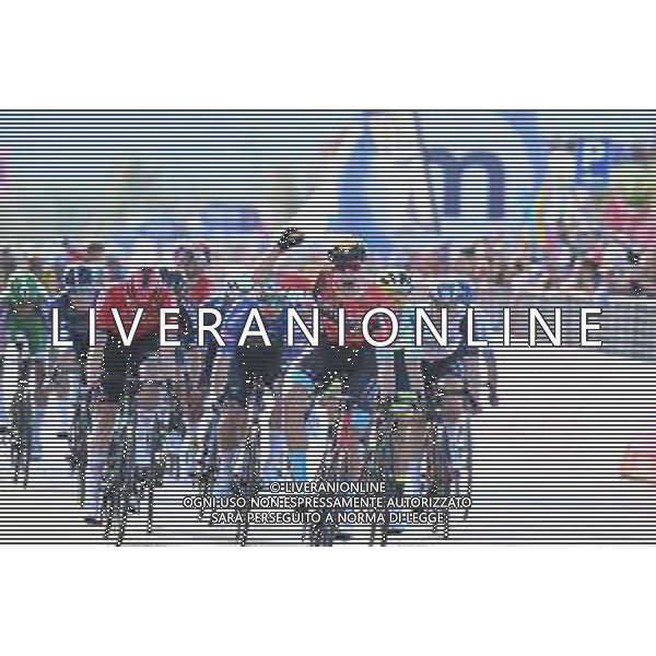 07-05-2023 Giro D\'italia; Tappa 02 Teramo - San Salvo; 2023, Bahrain - Victorious; Milan, Jonathan; San Salvo; ©SIROTTI / AGENZIA ALDO LIVERANI SAS
