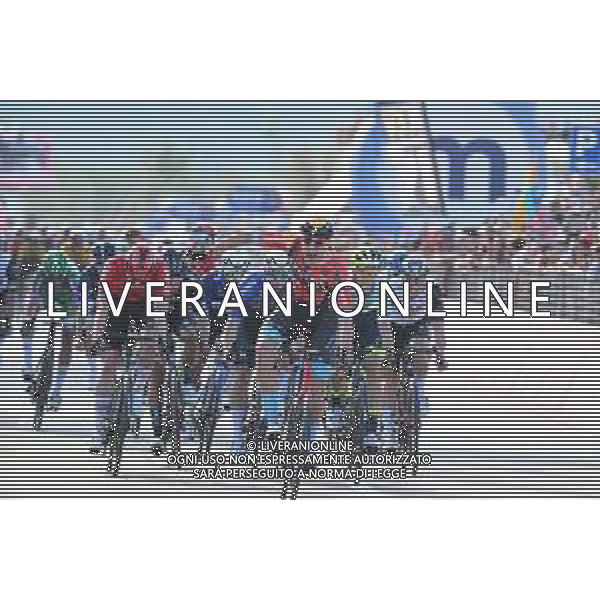 07-05-2023 Giro D\'italia; Tappa 02 Teramo - San Salvo; 2023, Bahrain - Victorious; Milan, Jonathan; San Salvo; ©SIROTTI / AGENZIA ALDO LIVERANI SAS